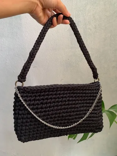 Bolsa de croche de ombro