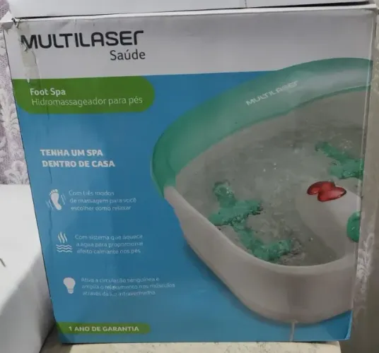Hidromassageador para Pés Multilaser Foot Spa