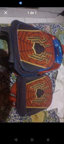Bolsa do homem arranha toda perfeita 