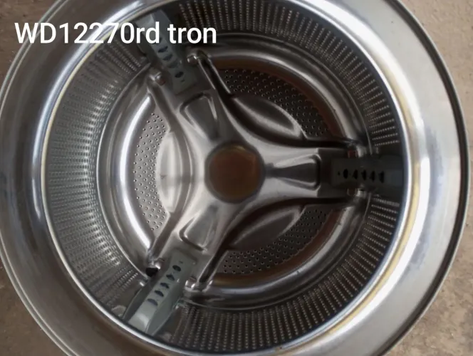 Cesto inox lava e seca LG tron 12 kilos