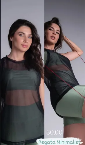 Regata minimalista (roupa de academia feminina)