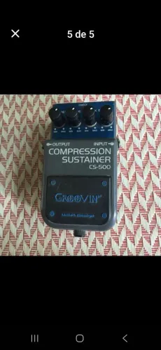 Pedal Gloovin boutique Compressor e Sustainer CS500 -USA Designer