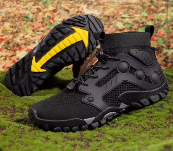 Tênis Tático Outdoor Cano Médio Preto Adventure - Tam. 45