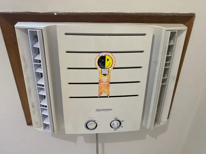 Ar-condicionado em perfeito estado