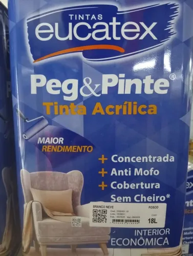 10 latas de tintas, Branco neve, elefante, gelo 