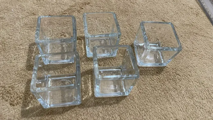 Kit 5 Potes para Vela