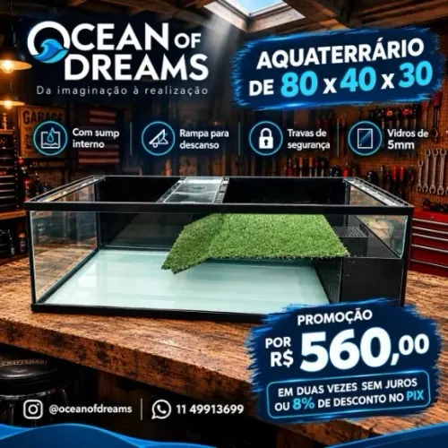 Aquario - fabricação propria