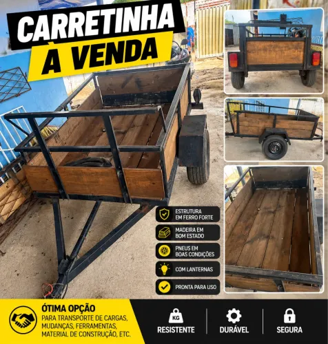 Carretinha Carrocinha Reboque