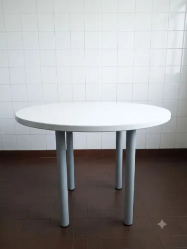 Mesa Redonda de Madeira Maciça barata 