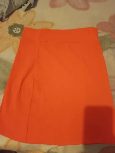 Saia laranja neon estica