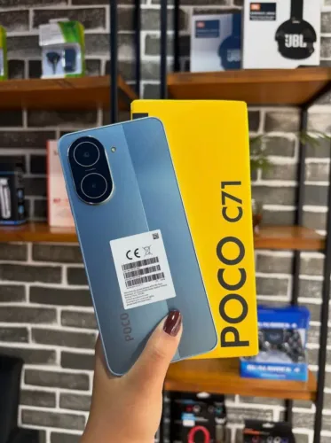 Celular Novo - Versão de entrada - Poco C71 64/3 Blue