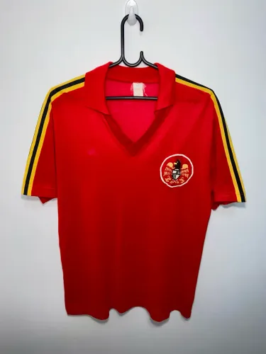 Camisa da Seleção da Espanha Anos 80 de pano Vintage