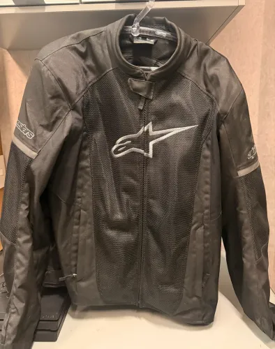 Jaqueta Alpinestars Original Masculina 2XL Moto Ventilada Preta