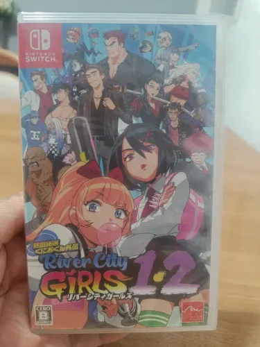 River city girls 1 e 2 bundle lacrado para Nintendo switch 1 e switch 2