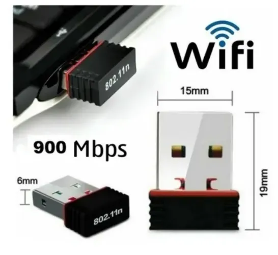 MINI ADAPTADOR DE REDE WIFI. UBS 2.4ghz 450mbps CH0440