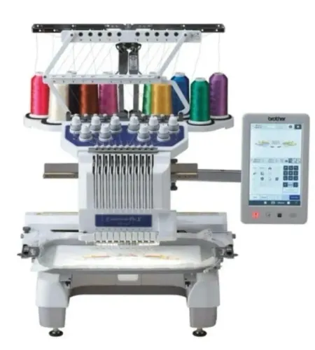 Máquina de bordado Brother c/ 10 agulhas