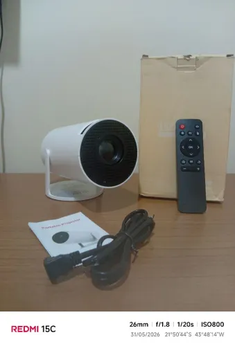 Projetor novíssimo na caixa 