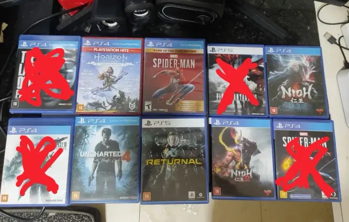 Jogos PS4 a partir de 40,00