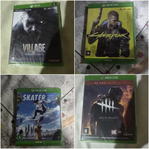 JOGOS XBOX ONE E SERIES X PREÇO NA DESCRIÇÃO TEM LACRADO 