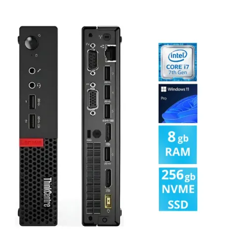 Mini Pc Lenovo Thinkcentre M910 I7-7700t 8gb Ram Nvme 256gb
