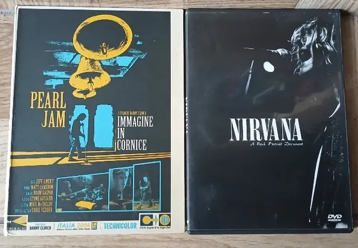 Combo Dvd Pearl Jam_Nirvana
