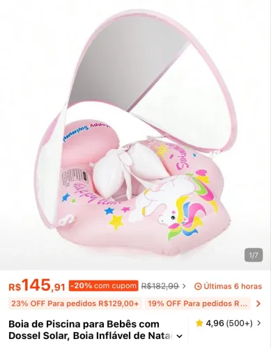 Boia para piscina