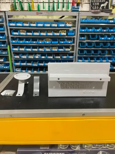 CAIXA DE CORREIO PARA PADRÃO DE ENERGIA OU EMBUTIR DE LATA-SIMPLES
