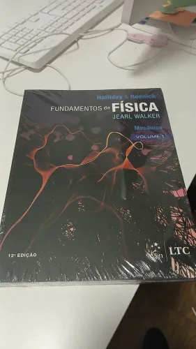 Livro Fundamentos de Física vol. 1 Mecânica de Jearl Walker - Lacrado