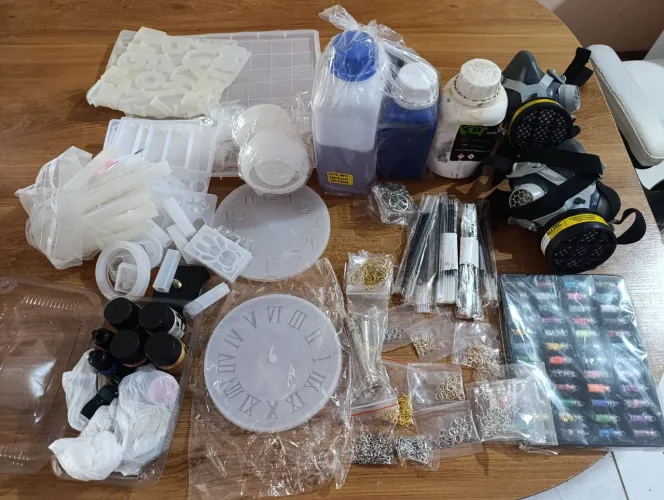 Kit artesanato resina