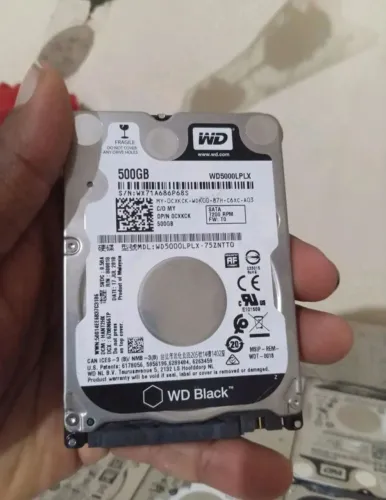 HD WD Black de 500gb 
