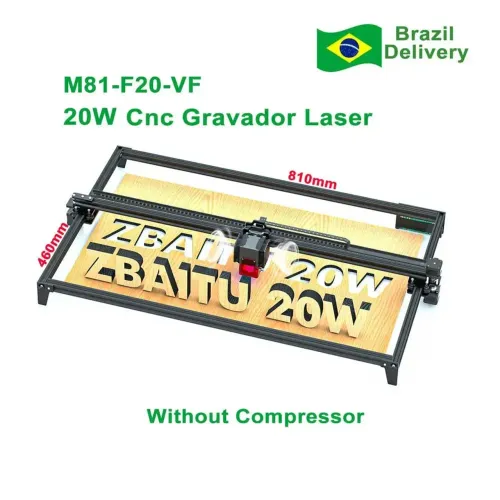 Máquina de corte e gravação a laser 