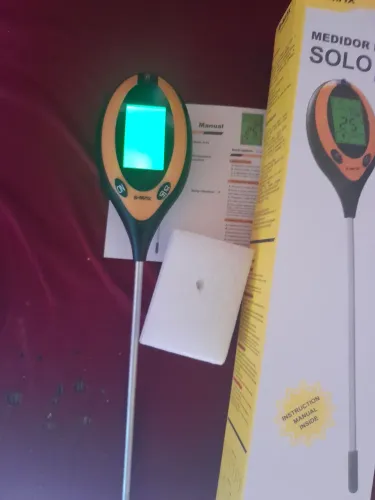 Medidor de ph da terra 4x1