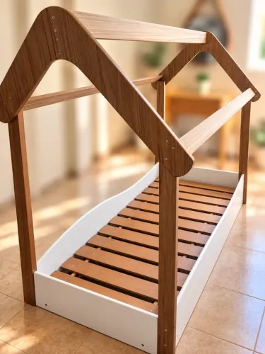 Cama montessoriana com colchão