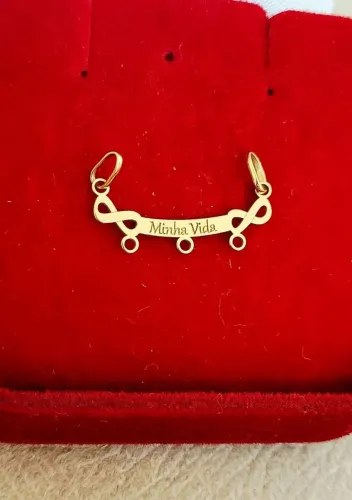 Suporte p/ Pingentes Ouro 18k DESCONTO 