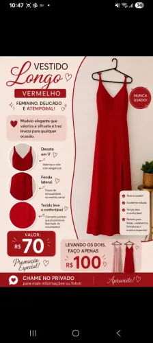 Vestido social