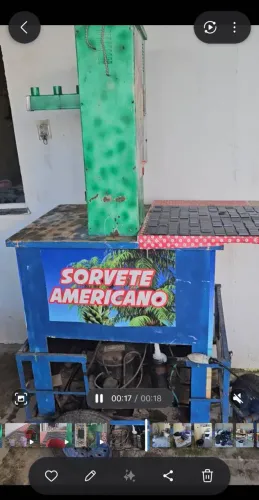 Maquina sorvete americano 