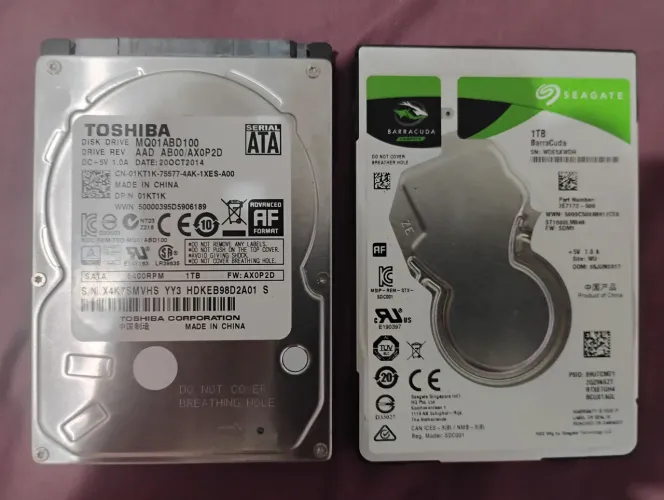 HD notebook 1tb