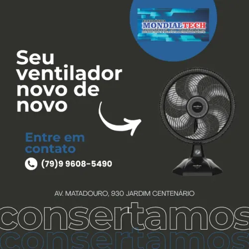 Consertos de Ventiladores, Microondas e Air Fryer em Aracaju a partir de 20 reais