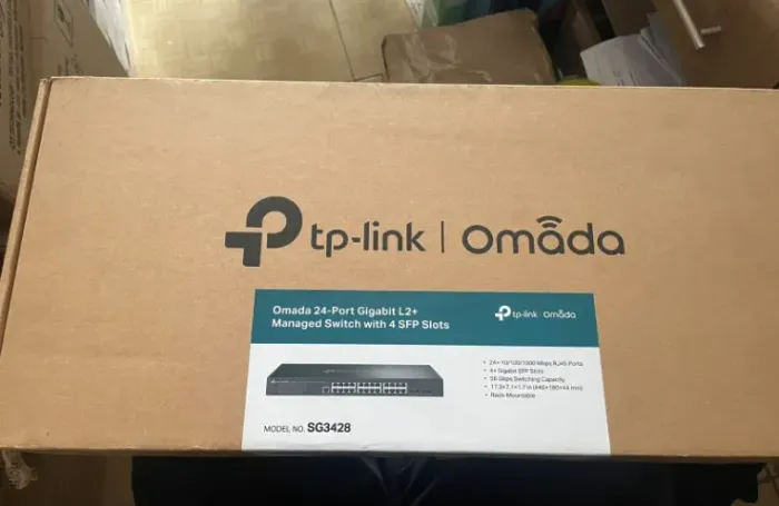 Omada 24-Port Gigabit L2+ Managed Switch wirh 4 SFP Slots