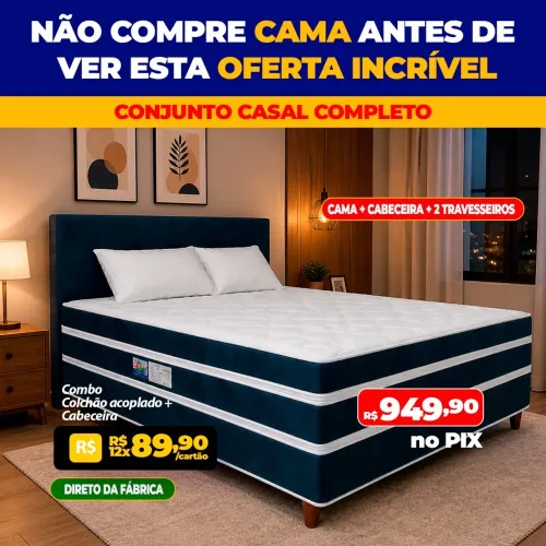 KIT completo - Cama acoplada + Cabeceira 