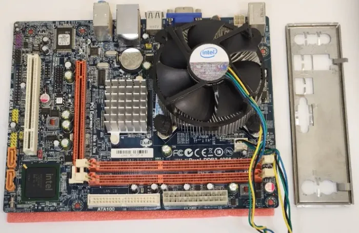Kit Placa Mãe Ecs G41t-m7 + Processador Q8200 Quad-core + Cooler + 4GB Ram DDR3 Tudo OK