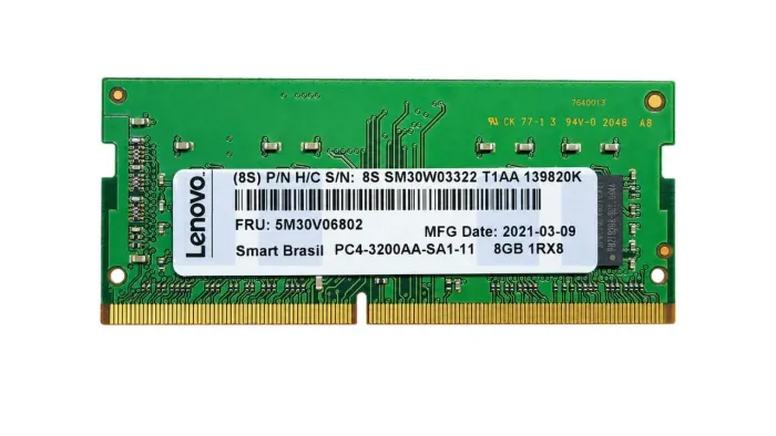 Memória RAM Smart de 8GB DDR4 e 3200MHz