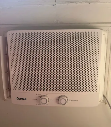 Ar Condicionado De Janela Consul 7.500 BTUs Frio Mecânico Monofásico Branco CCB07FB - 127V