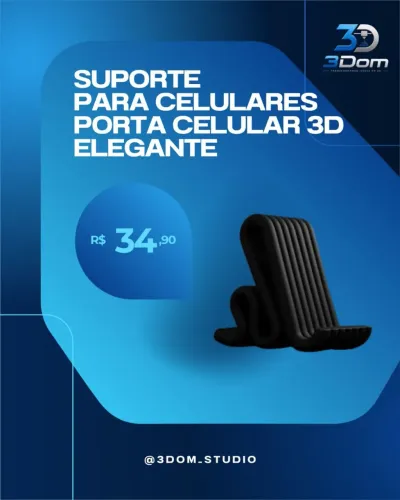 SUPORTE PARA CELULAR ELEGANTE