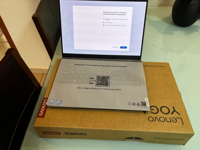 Notebook Lenovo Yoga Slim 7i (NF e Garantia de fábrica) 