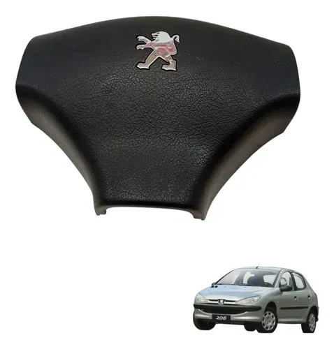 Capa Tampa Volante Buzina Peugeot 206 2004 2005 2006 2007