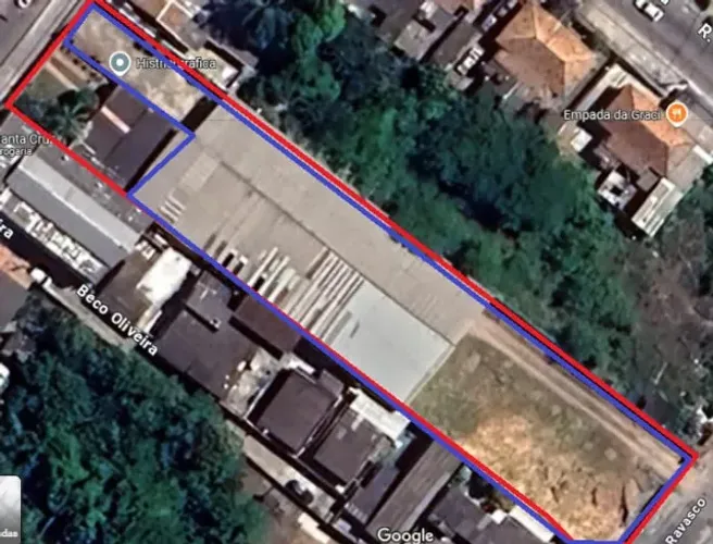 GALPÃO 2.400 m² AMPLO PÁTIO E CASA - SANTA CRUZ