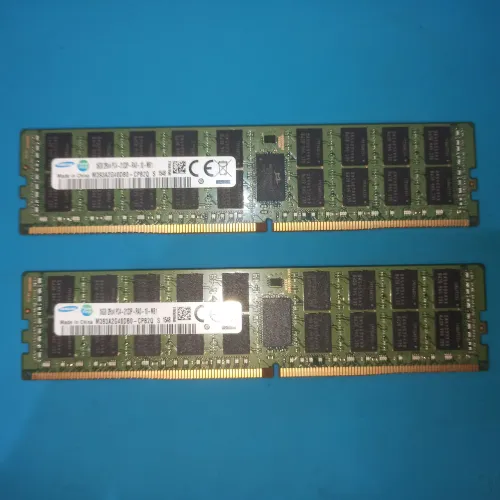 Memórias Ram Servidor 32gb Ddr4 (2x 16gb) 2133mhz Ecc Samsung / Oracle