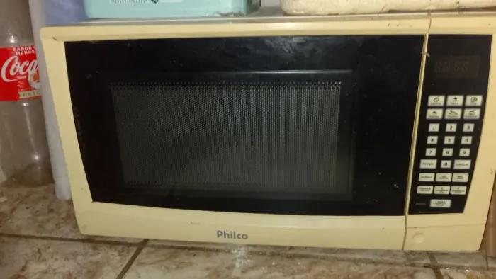 Microondas pra retirar peça 