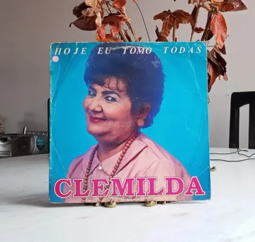 lp vinil - clemilda - hoje eu tomo todas (1993) + brinde
